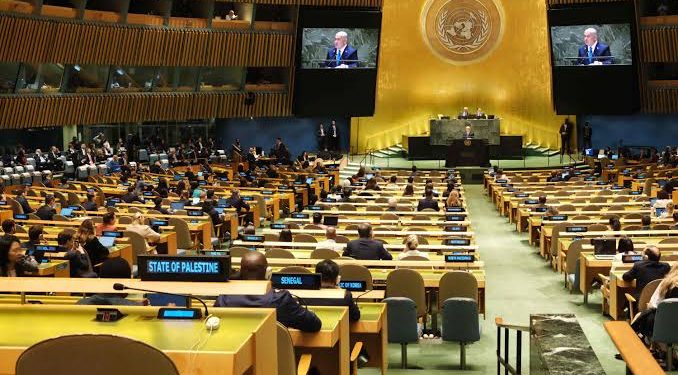 UN Delegates Stage Mass Walkout During Netanyahu’s Gaza Defense Speech