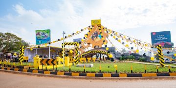 MTN Unveils Iconic Jinja City Roundabout