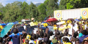 In Moyo, Museveni Anchors Re-election Bid on Free Education and Expanded Wealth Creation Drive
