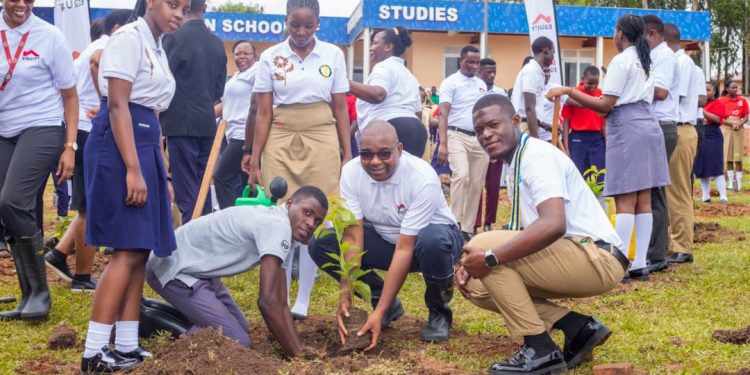 St. Julian Students Name and Nurture Trees in Equity Bank’s 1,000-Tree Campaign