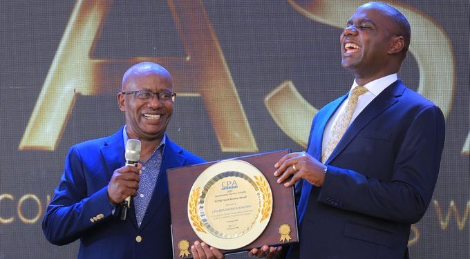 CPA Ben Patrick Kagoro Honoured with ICPAU Gold Service Award
