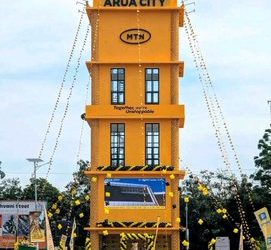 MTN Commissions Arua City Roundabout Tower