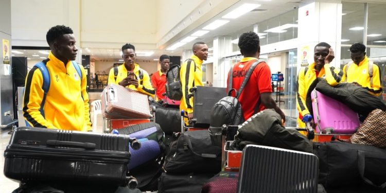 Uganda Cranes in Botswana Ahead of World Cup Qualifier