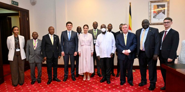 Museveni, Russian Delegation Explore Digital and Investment Cooperation