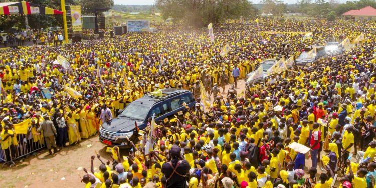 Museveni Concludes Teso Campaign Trail with Grand Rally in Bukedea