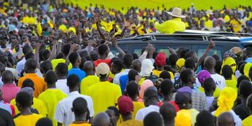 Soroti Gives Museveni Hero’s Welcome, Pledges 2026 Unity