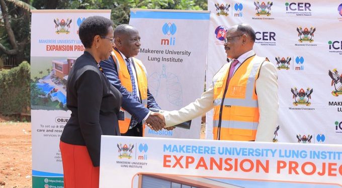 Makerere Commissions Construction of Lung Institute Expansion at Mulago