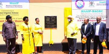 Museveni Commissions Shs71bn Achomai Irrigation Scheme