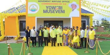 Museveni Commissions New NRM Office in Mayuge