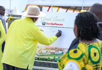 Museveni Commissions Starch Plant, Flags Off First Ugandan Chilli Export to China