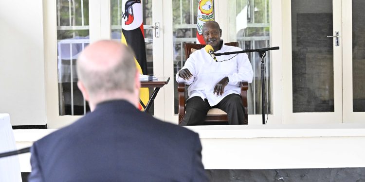Museveni, U.S. Ambassador Popp Hold Bilateral Talks  
