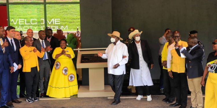 Museveni Officially Opens Hoima City Stadium Ahead of AFCON 2027