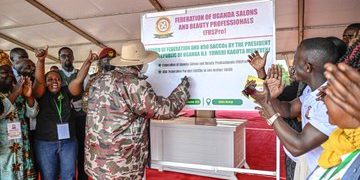Museveni Pledges Shs85bn Revolving Fund for Salon Operators