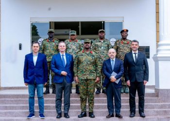 Gen Kainerugaba, UK High Commissioner Discuss Military Cooperation
