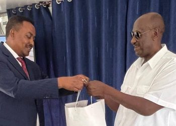 Gen Salim Saleh, IGAD Executive Secretary Discuss Regional Peace, Stability and Integration