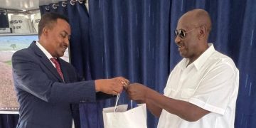 Gen Salim Saleh, IGAD Executive Secretary Discuss Regional Peace, Stability and Integration