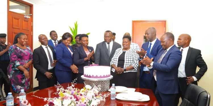 Chief Justice Retires: Judiciary Staff Honour Owiny-Dollo with Farewell Luncheon