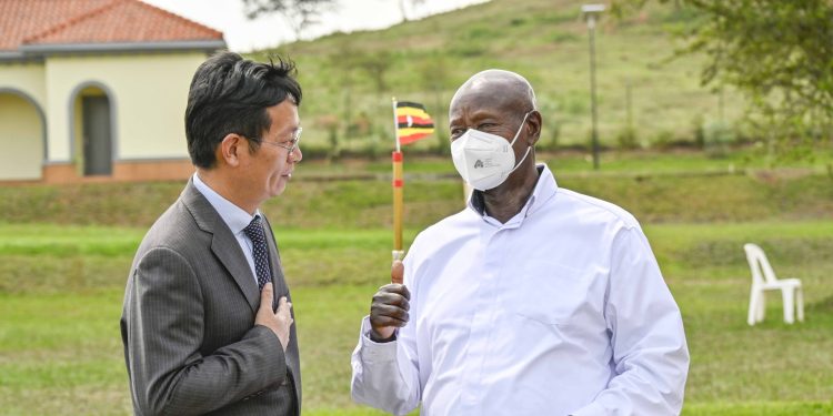 Museveni Bids Farewell to Outgoing Chinese Ambassador 