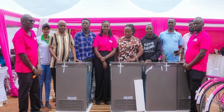 Movit Rewards 558 Customers in Masaka