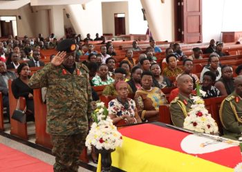 UPDF Pays Tribute To Maj Gen Francis Takiriwa