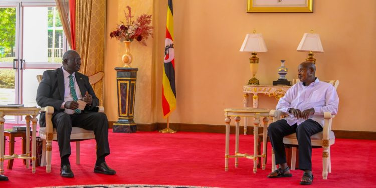 Museveni, Sudan Leader Agar Discuss Regional Cooperation
