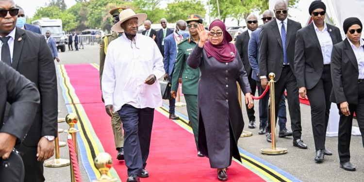 Museveni, Suluhu Discuss EACOP as Uganda Readies for First Oil in July