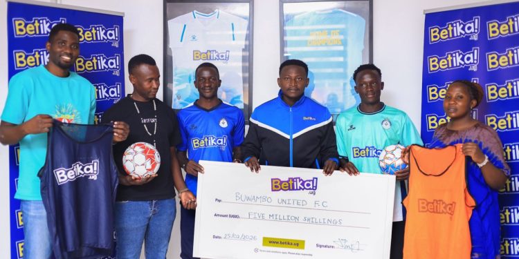 Betika Backs Buwambo United FC in Bold Push for Big League Football