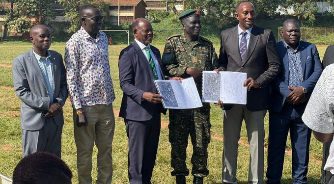 Makerere Hands Over Site for AFCON 2027 Training Ground to UPDF Engineers Brigade