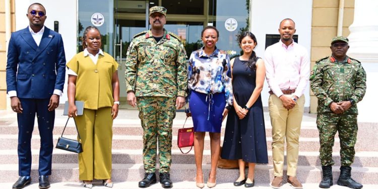 Gen Muhoozi Kainerugaba Hosts Kenya’s First Daughter Charlene Ruto