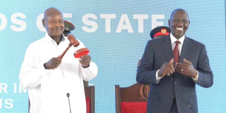 President Museveni takes over from William Ruto