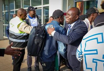 43 Ugandan Students Evacuated from Iran Return Home