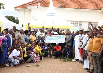 Butambala Emyooga SACCOs Get Shs260m Boost; MSC Donates 800 Fruit Trees to Local School