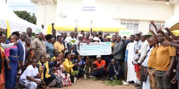 Butambala Emyooga SACCOs Get Shs260m Boost; MSC Donates 800 Fruit Trees to Local School