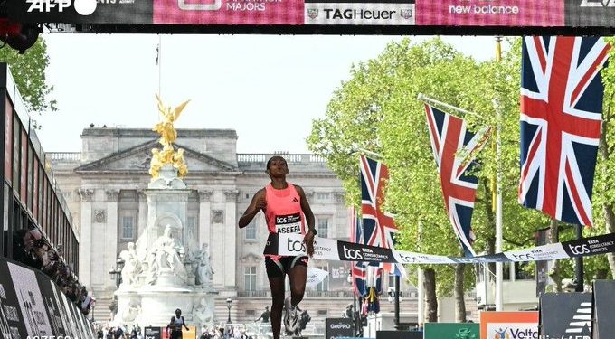 London Marathon: Tigst Assefa Smashes Women’s-only World Record in Title Defence