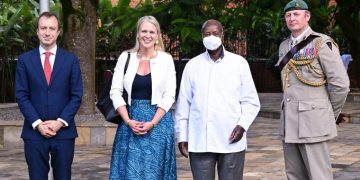 Museveni Meets British High Commissioner Chesney