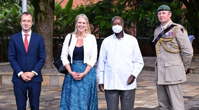 Museveni Meets British High Commissioner Chesney