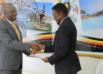 Uganda, Kenya Renew Ties as Ambassador Namwamba Presents Copies of Credentials