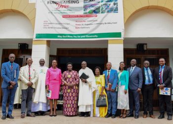 VP Alupo Breaks Ground on Shs2bn Student Centre as St. Augustine Makerere Marks 85 Years