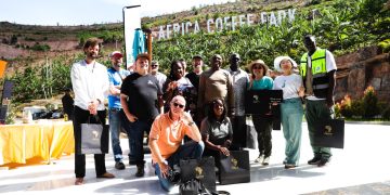 German Roasters Applaud Innovation at Inspire Africa Coffee Park During Uganda Origin Tour
