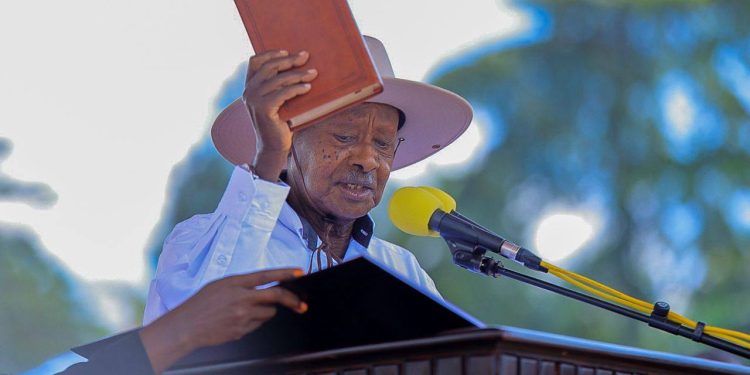 Pictorial: Museveni Sworn In for New Term Amid Celebration at Kololo