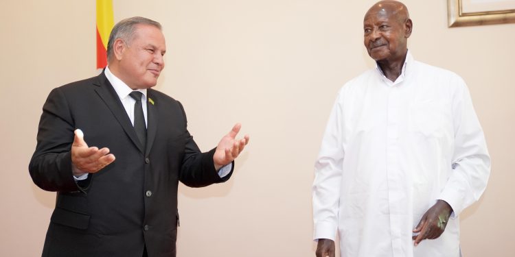 Turkmenistan Envoy Meets Museveni, Seeks Stronger Bilateral Ties