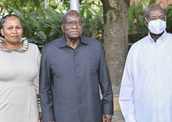 Museveni Hosts Former South African Leader Jacob Zuma