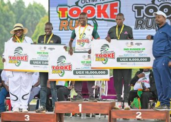 Abel Chebet Triumphs as Hundreds Join Olympic Day TOOKE Run in Bushenyi
