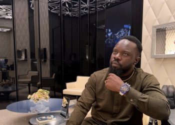 Mungu Feni Flexes With $1.5M Custom Bugatti-Engine Blue Sapphire Watch