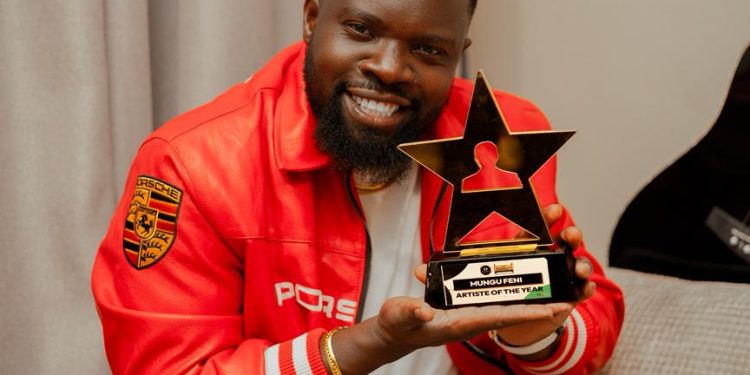 Mungu Feni Named artist of the Year at Prestigious Personlaities Awards 2026