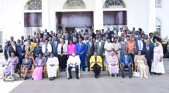 Museveni Bids Farewell to Tanzanian Envoy, Pledges to Fast-Track Infrastructure