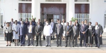 Museveni Calls for Intensified Fight Against Corruption as Deputy Chief Justice Takes Oath