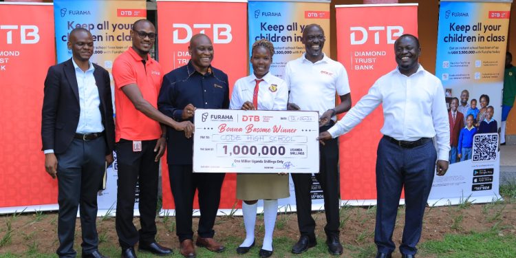 S.6 Learner Gets Shs1m School Fees Support Under ‘Bona Basome’ Campaign