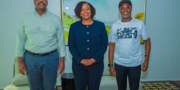 Gen Kainerugaba, NBA Africa CEO Clare Akamanzi Discuss Basketball Growth in Uganda