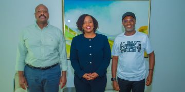 Gen Kainerugaba, NBA Africa CEO Clare Akamanzi Discuss Basketball Growth in Uganda